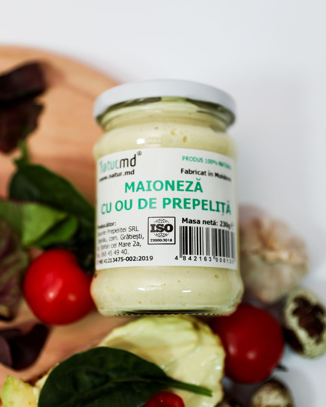 Maioneză cu ou de prepeliță