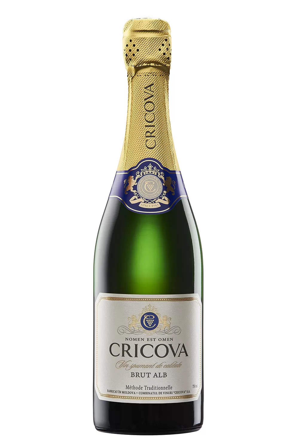 CRICOVA Vin spumant alb brut CLASIC 750 ml