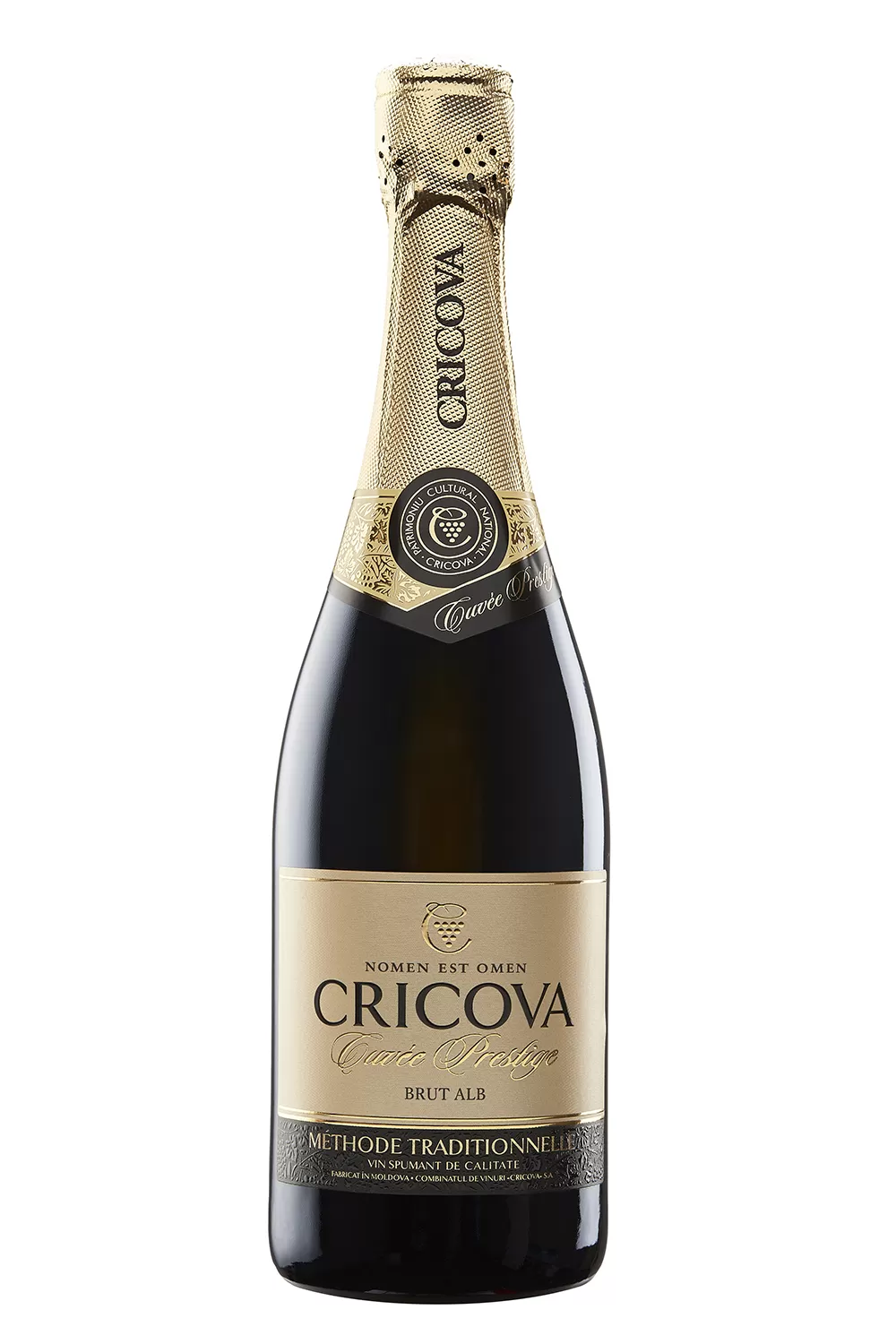 CRICOVA Vin spumant alb brut CUVEE PRESTIGE 750 ml