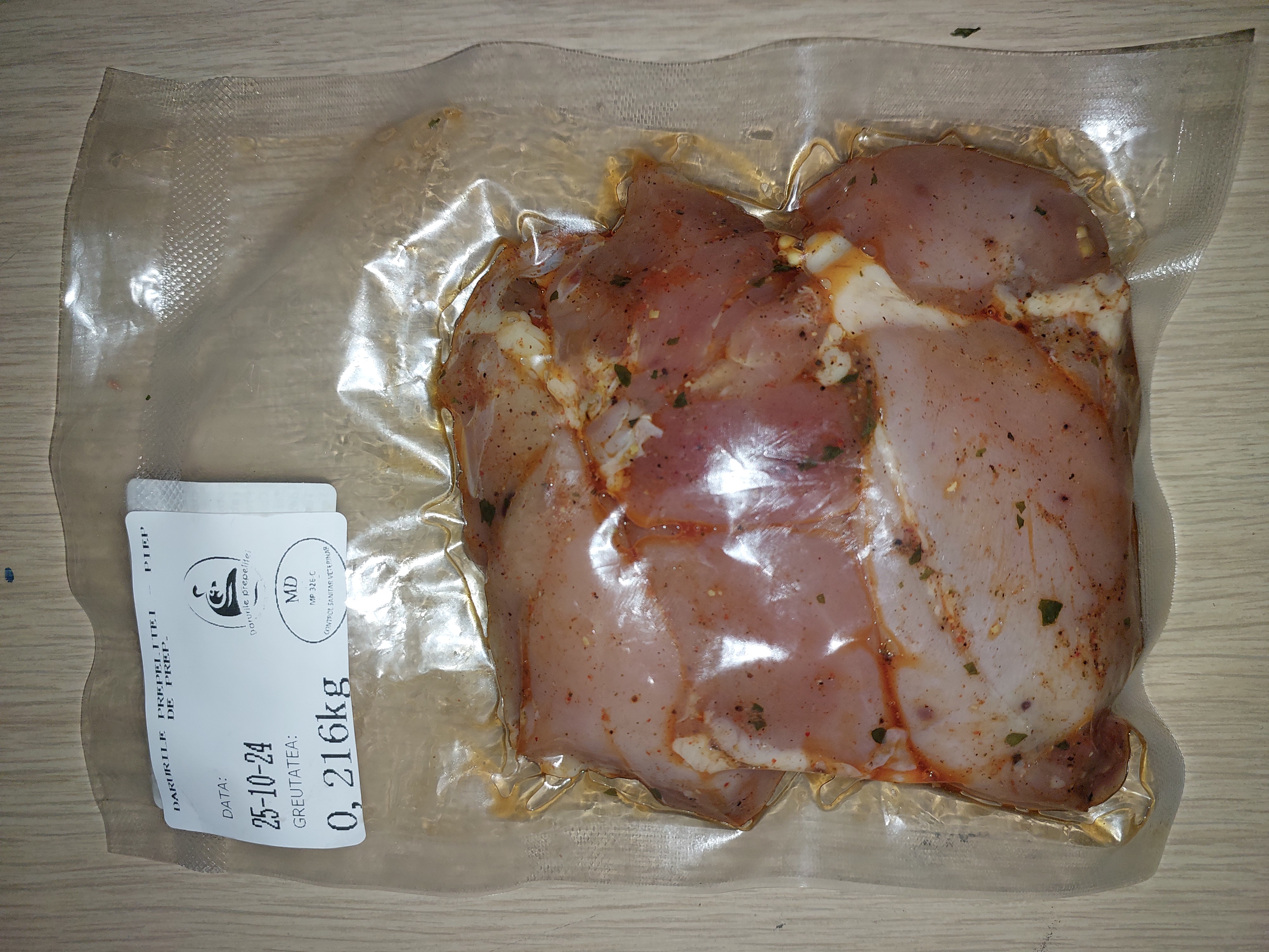 Piept de prepeliță marinat