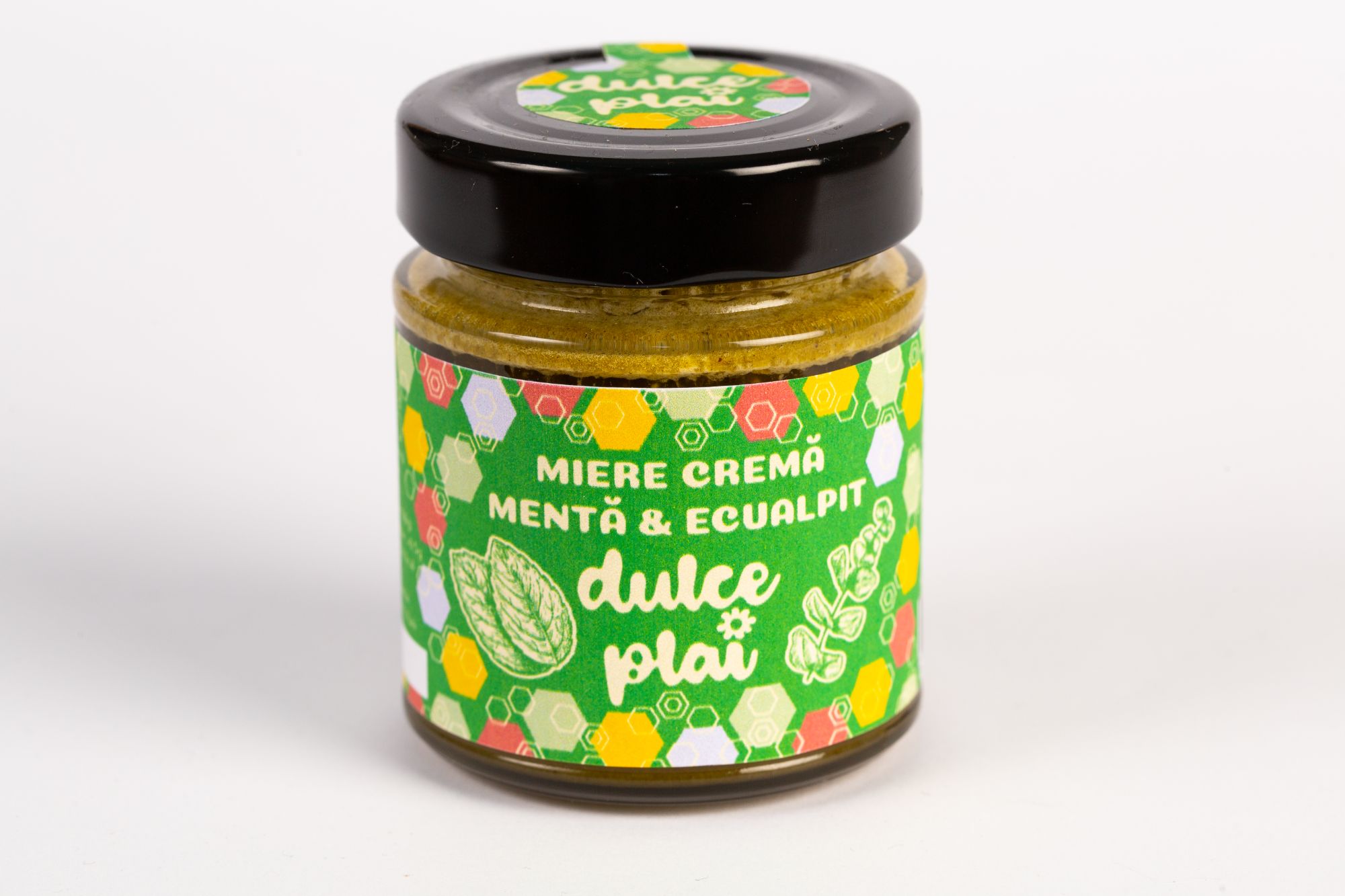 Miere Cremă cu Mentă și Eucalipt Dulce Plai