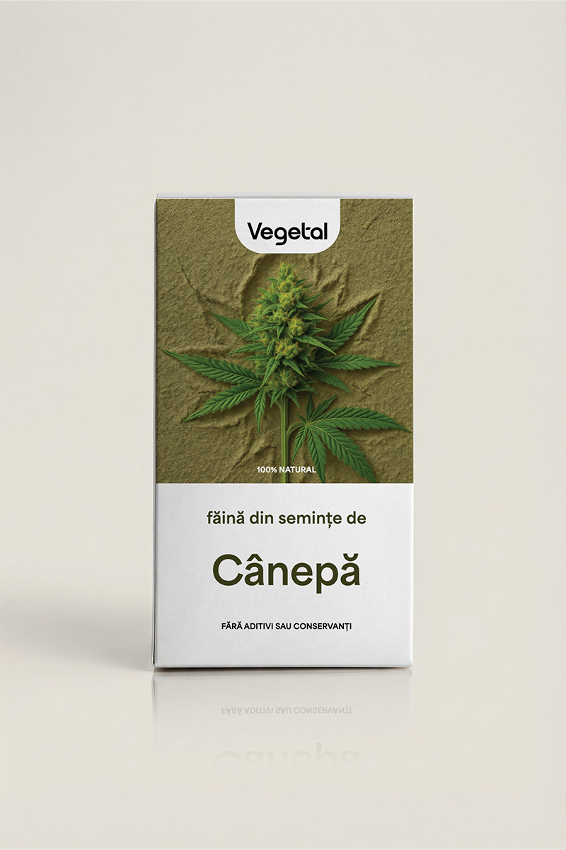 Făină din Semințe de Cânepă 400g