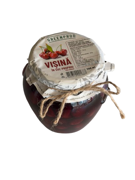 Vișină în suc propriu