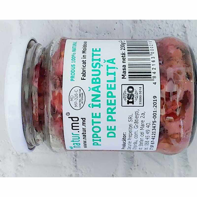 Pipote de prepeliță înăbușite